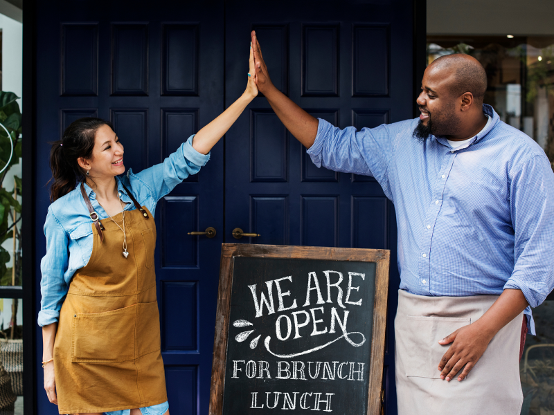 Restaurant owners living their true business ownership